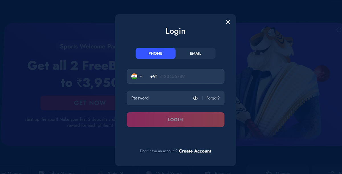 Bluechip io site login