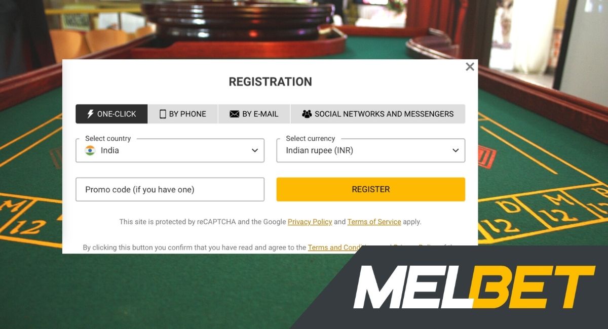 Melbet Registration Process